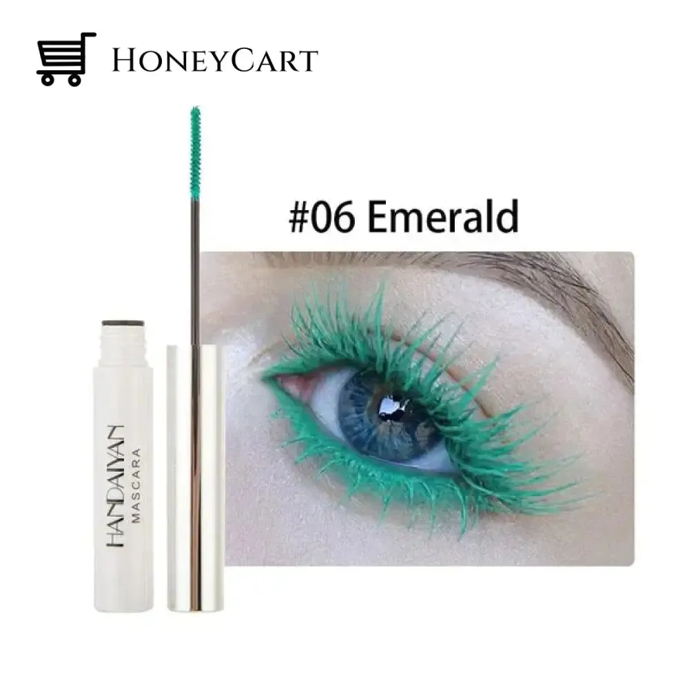 12 Colors Colorful Mascara