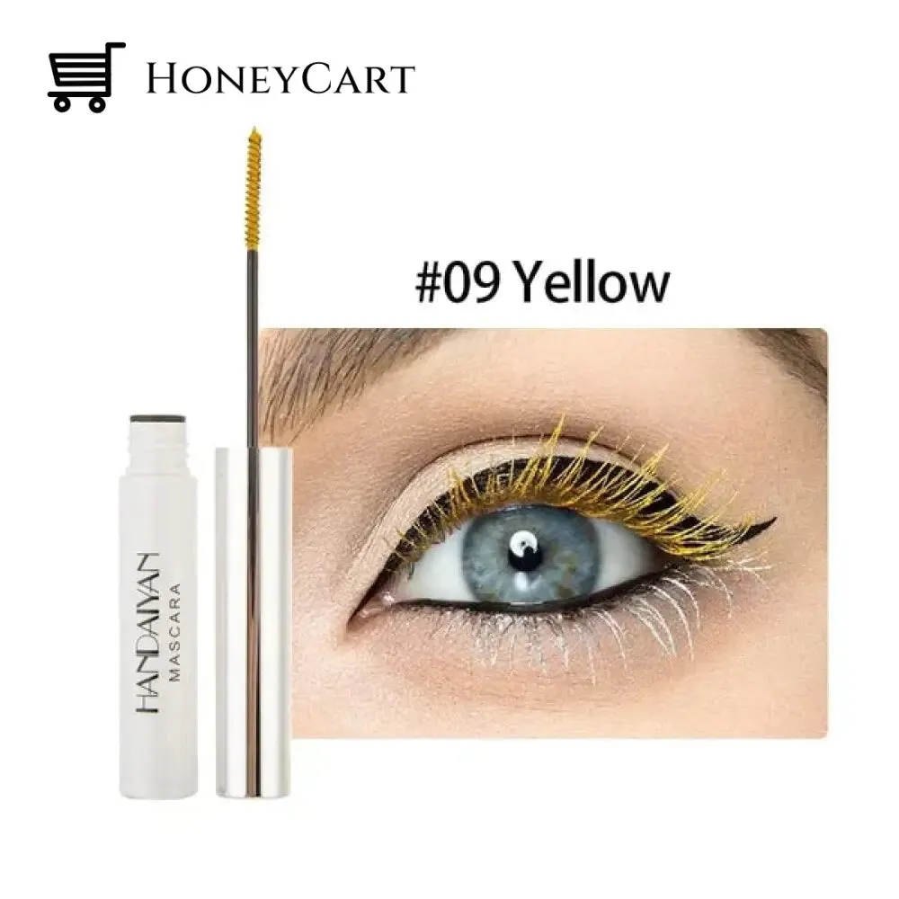 12 Colors Colorful Mascara