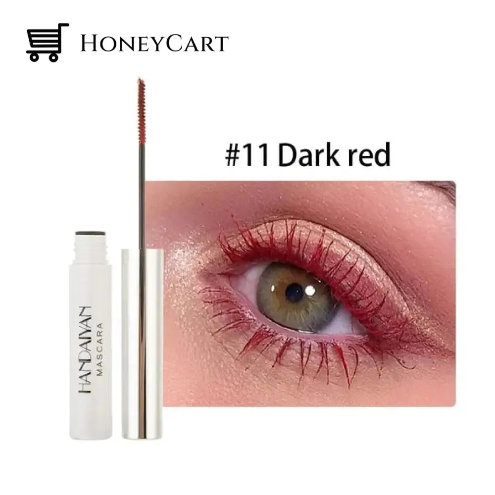 12 Colors Colorful Mascara
