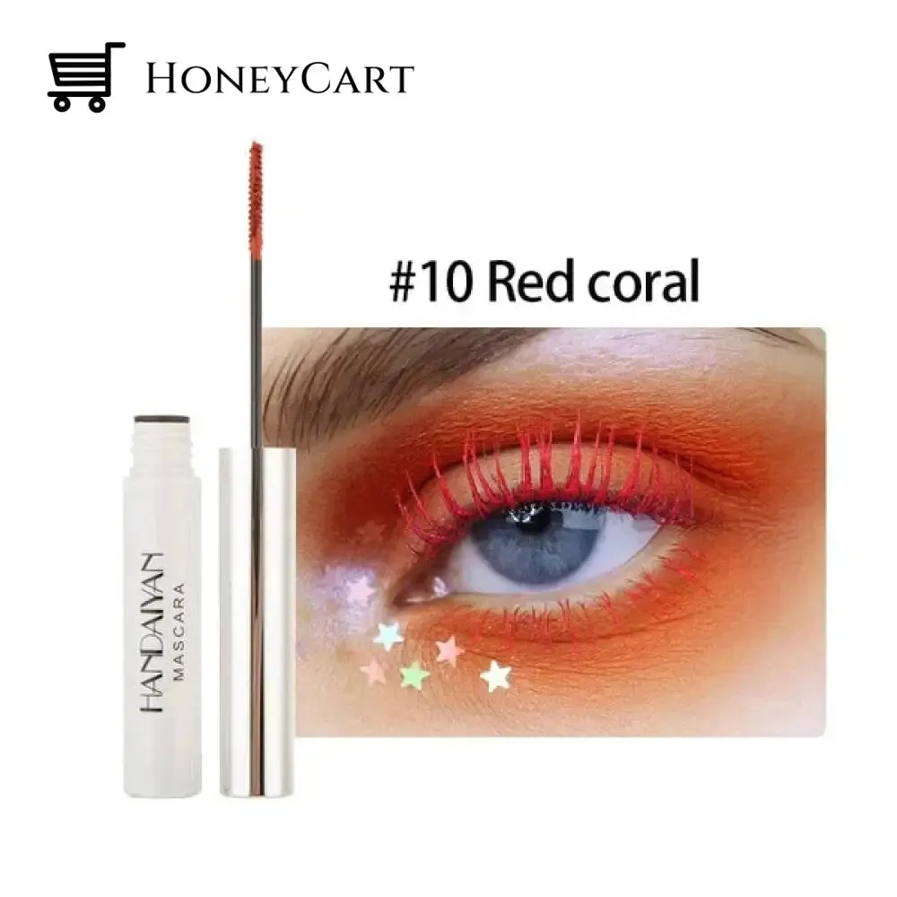 12 Colors Colorful Mascara