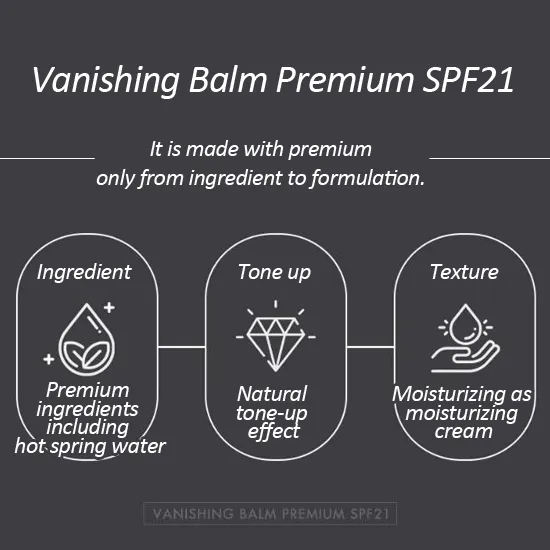 [9wishes] VB Vanishing Balm Premium SPF 21 50ml