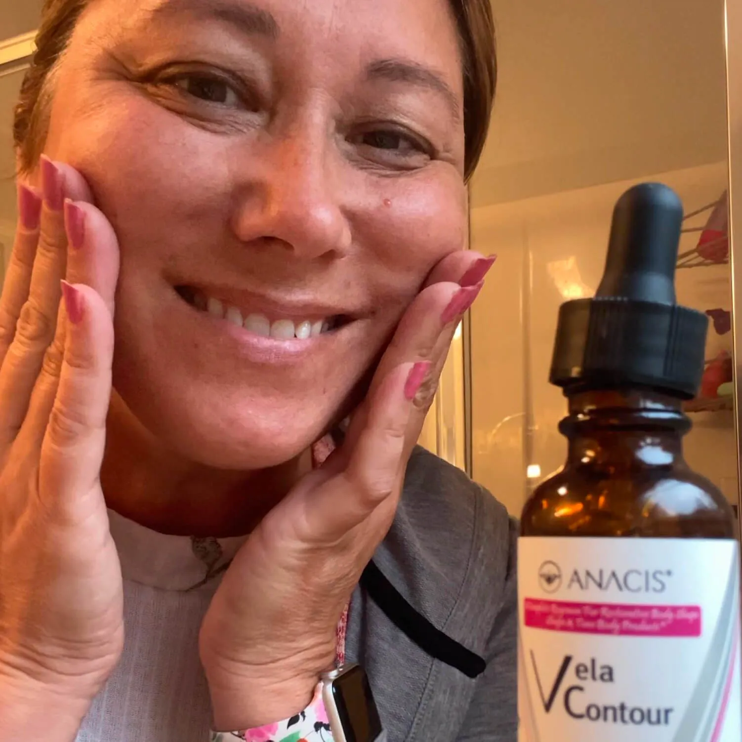 Advanced Neck Chin Jawline Tightening Firming Toning Serum