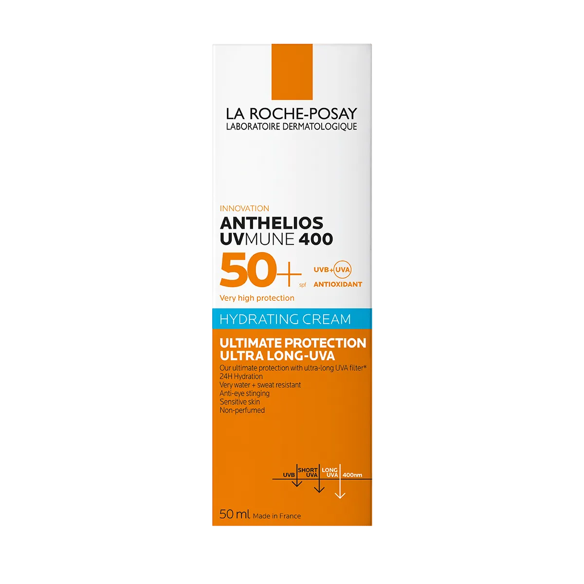 Anthelios UVMune 400 Moisturizing Sunscreen SPF50 