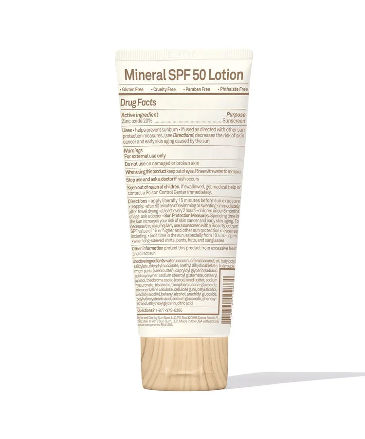 Baby Bum • Mineral SPF 50 Sunscreen Lotion - Fragrance Free