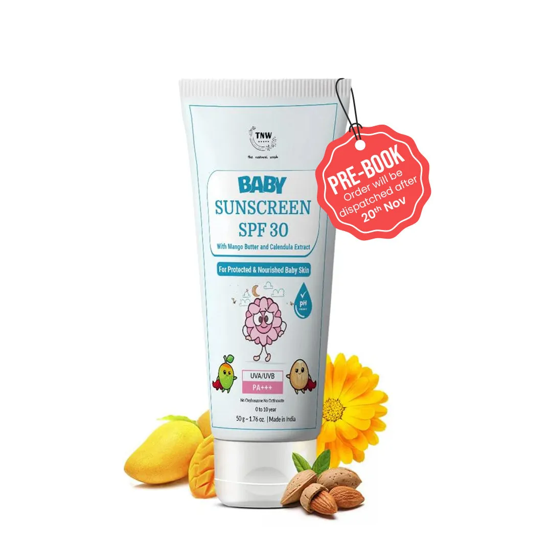 Baby Sunscreen SPF 30.