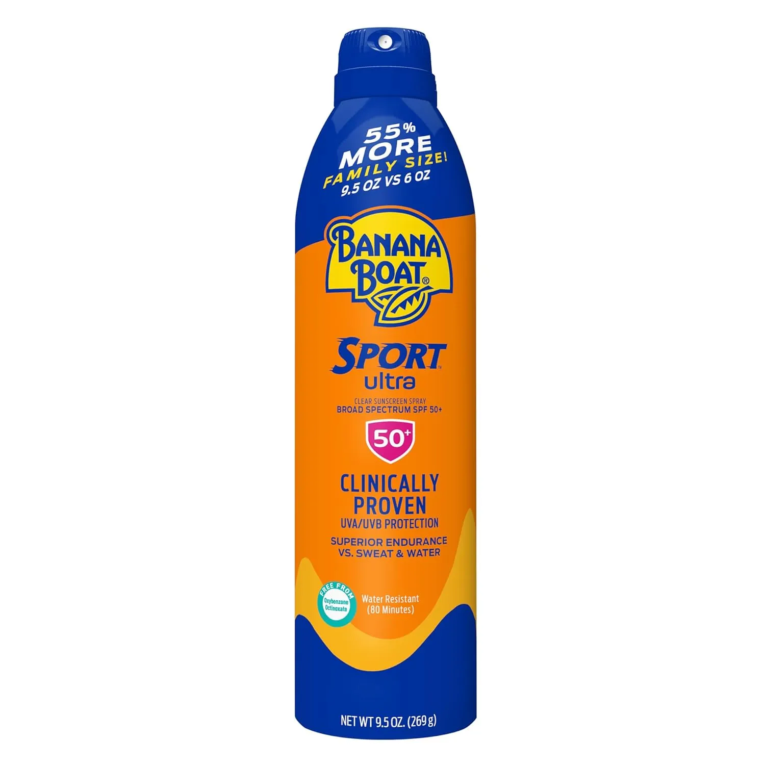 Banana Boat Sport Ultra SPF 50 Sunscreen Lotion, 12oz | Banana Boat Sunscreen SPF 50 Lotion, Oxybenzone Free Sunscreen, Sunblock Lotion Sunscreen, Family Size Sunscreen, 12oz