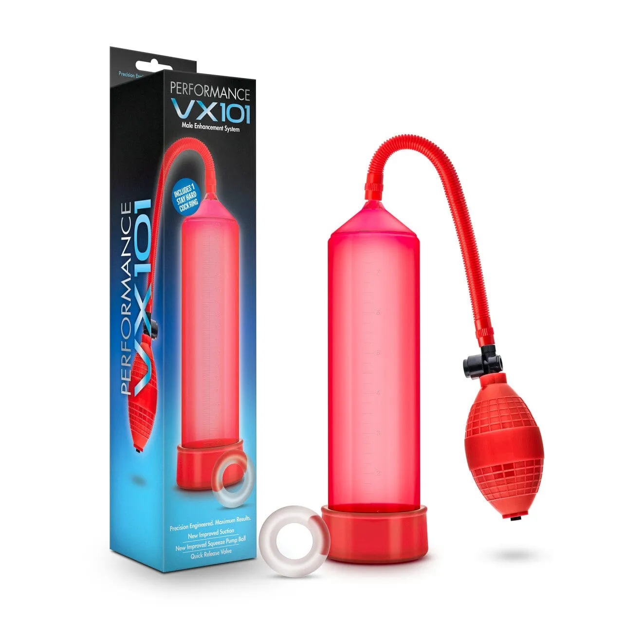 Blush Performance Red VX101 Male Enhancement Pump
