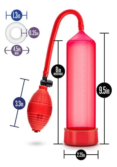 Blush Performance Red VX101 Male Enhancement Pump
