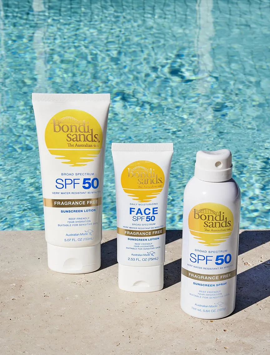 BONDI SANDS SPF 50   FRAGRANCE FREE SUNSCREEN