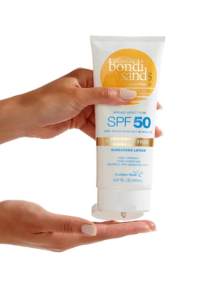 BONDI SANDS SPF 50   FRAGRANCE FREE SUNSCREEN