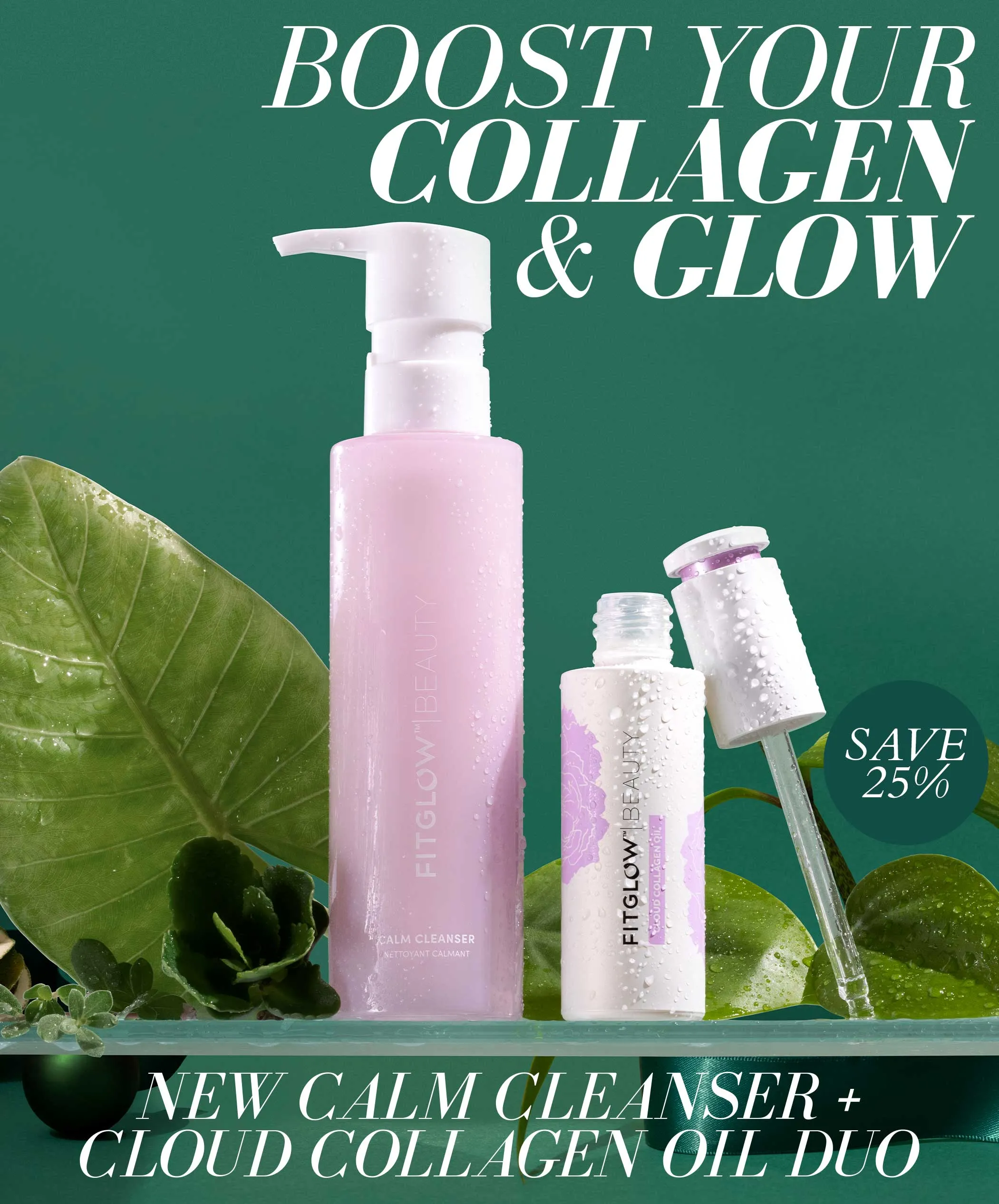 Calm Cleanser   Cloud Collagen Oil Duo