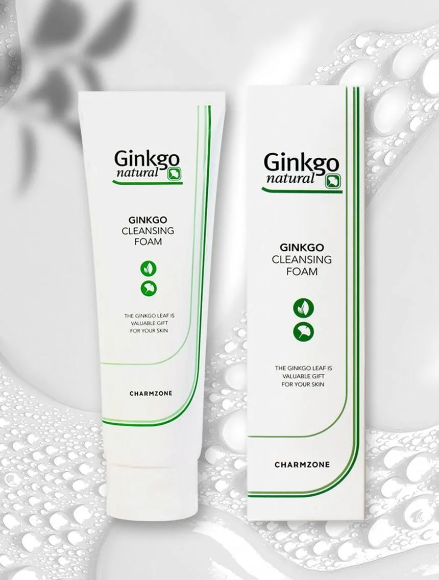 CHARMZONE Ginkgo Natural Ginkgo Cleansing Foam 180ml
