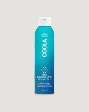 Clear Sunscreen Spray