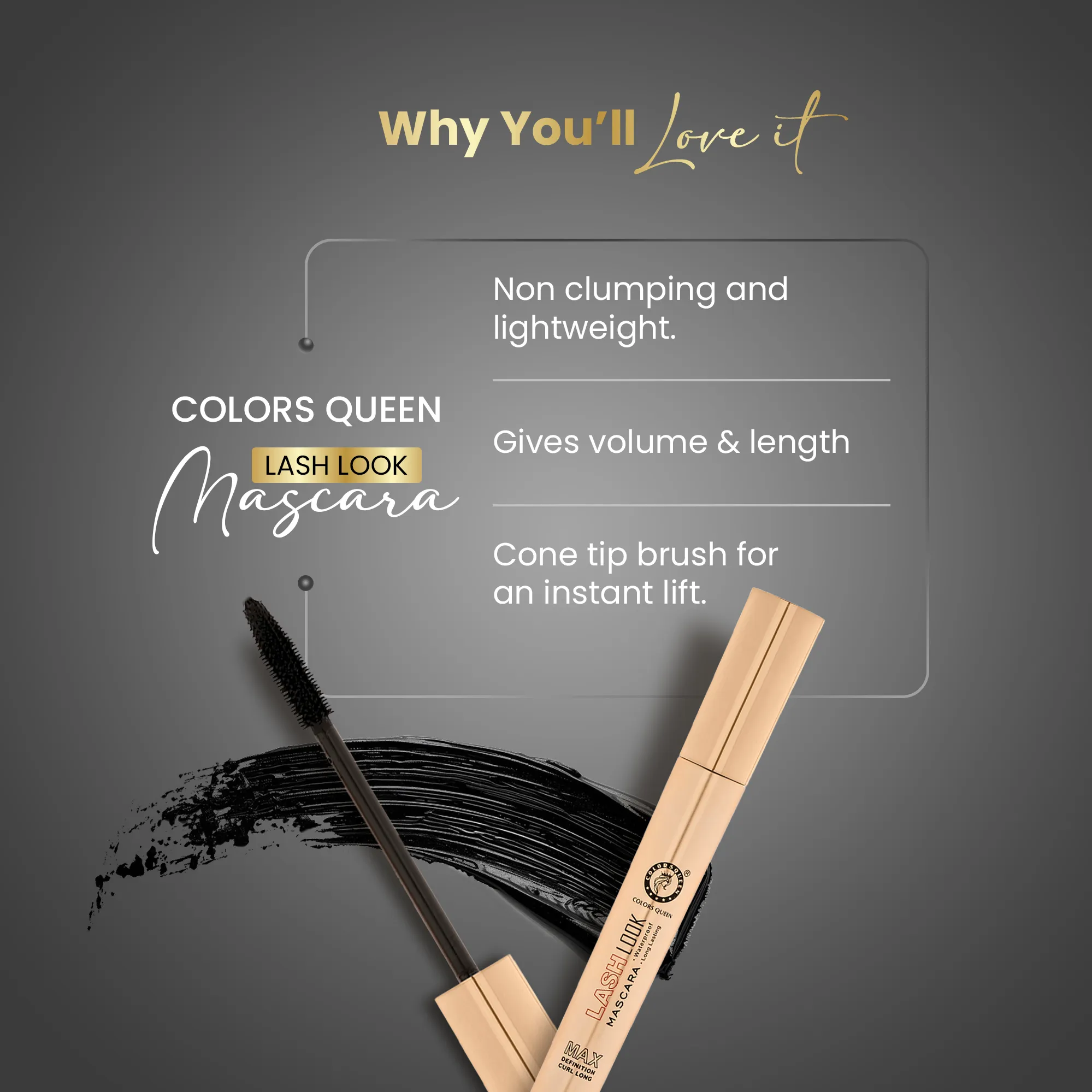 Colors Queen Lash Look Mascara