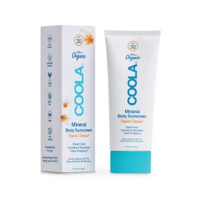COOLA Mineral Body Organic Sunscreen Lotion SPF 30 - Tropical Coconut