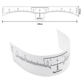 Disposable Eyebrow Ruler Sticker