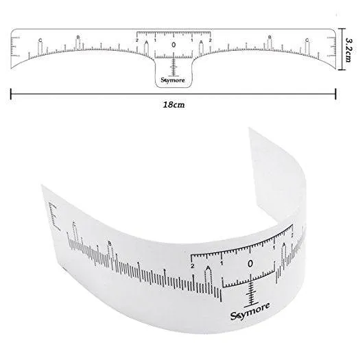 Disposable Eyebrow Ruler Sticker