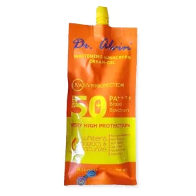 Dr. Alvin Whitening Sunscreen Gel - Cream SPF 50 - 50g