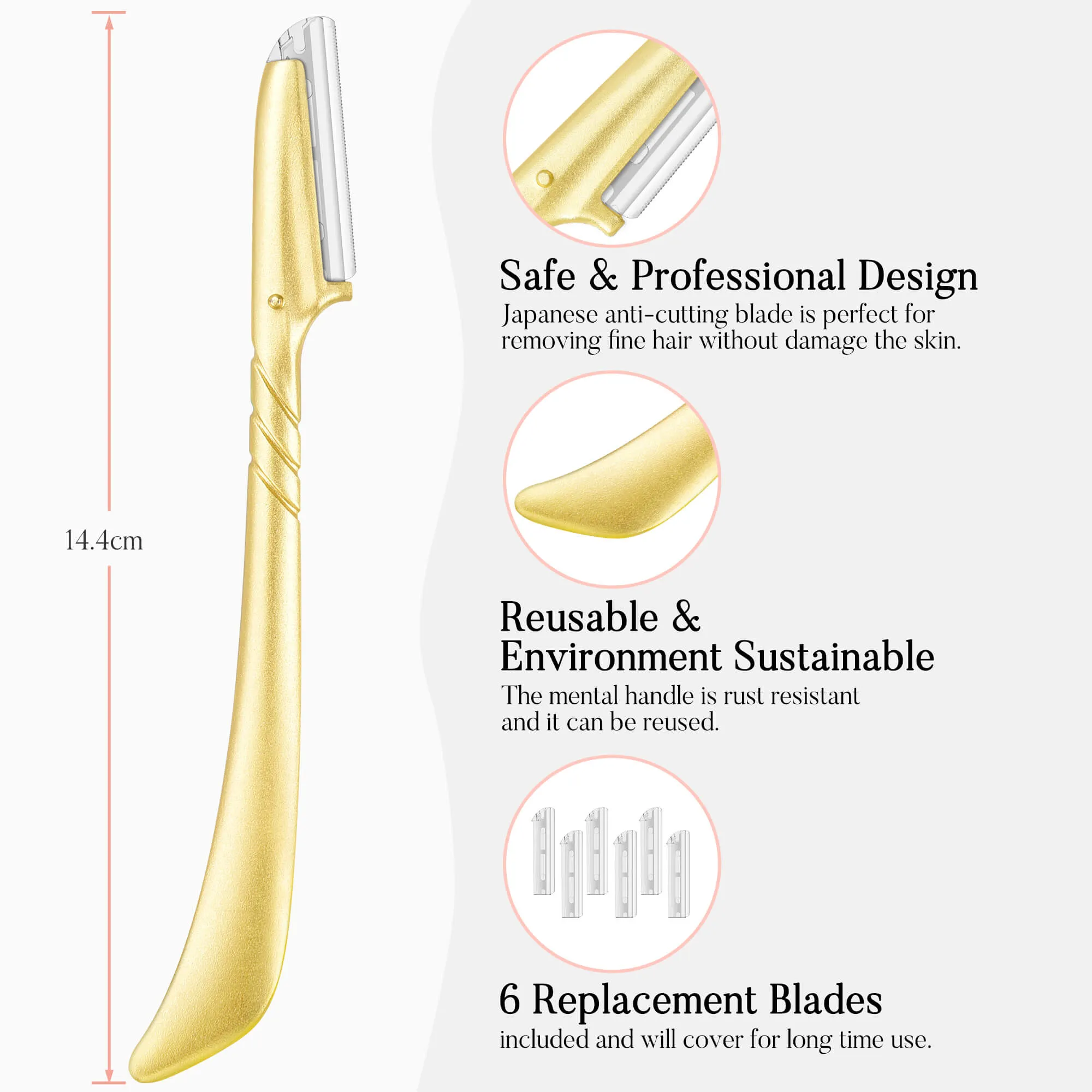 ennva reusable metal razor