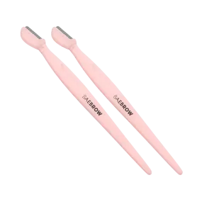 Eyebrow Mini Razor with Groomer - 2 pack