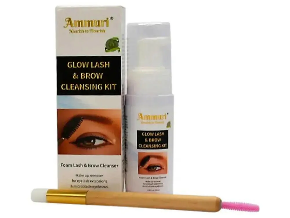 Eyelash Extension Shampoo 50ml   Brush   Mascara Wand