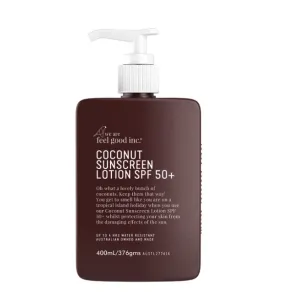 FEEL GOOD INC. COCONUT 50  SUNSCREEN: 400ML