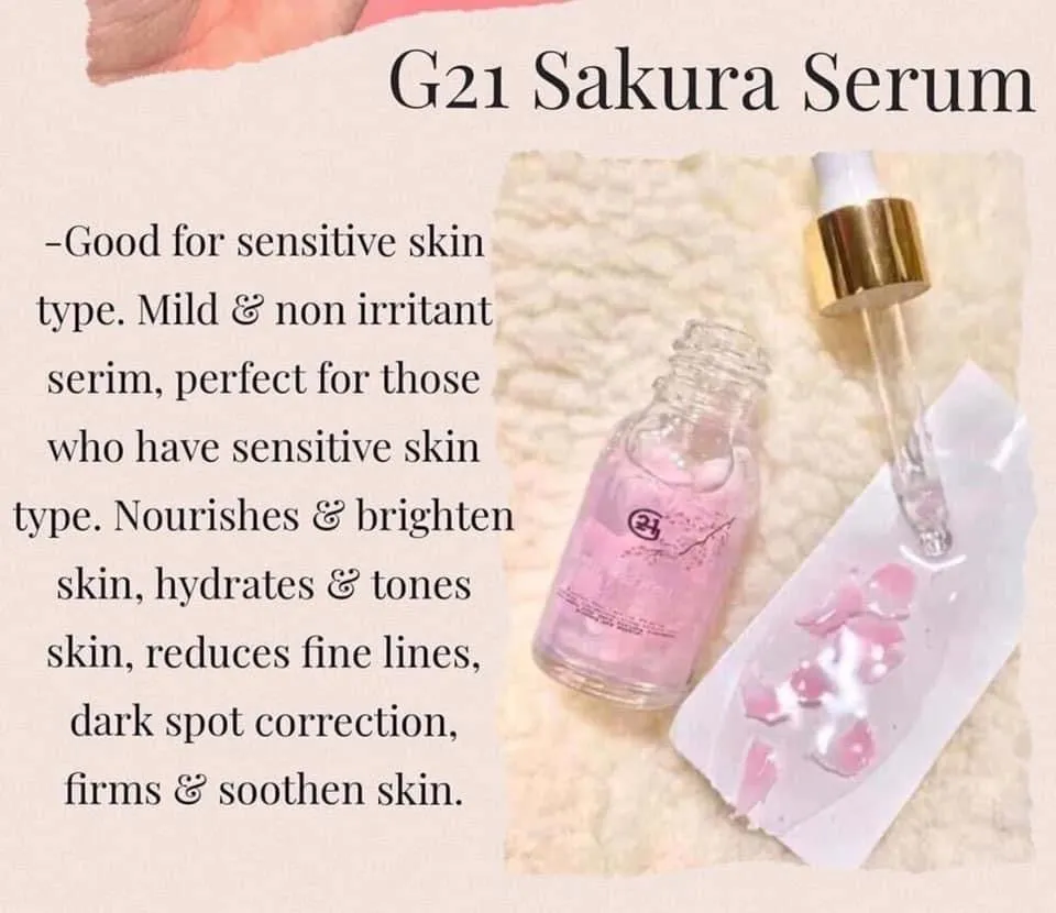 G21 Sakura Facial Serum 15ml