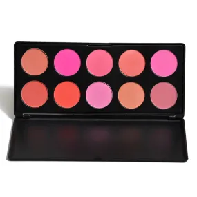 Glamorous Blush 10 color Palette