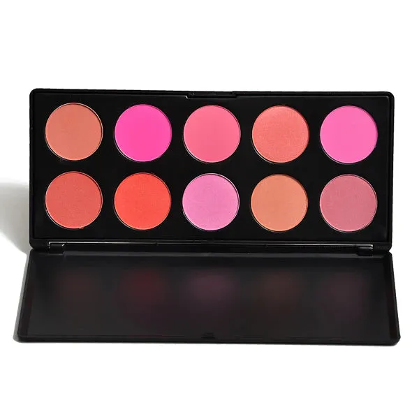 Glamorous Blush 10 color Palette