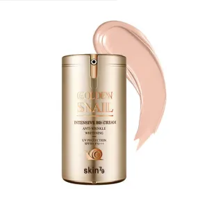 Golden Snail Intensive BB Cream Anti-Wrinkle Whitening SPF50  przeciwzmarszczkowy krem BB ze śluzem ślimaka Naturalny Beż 45g