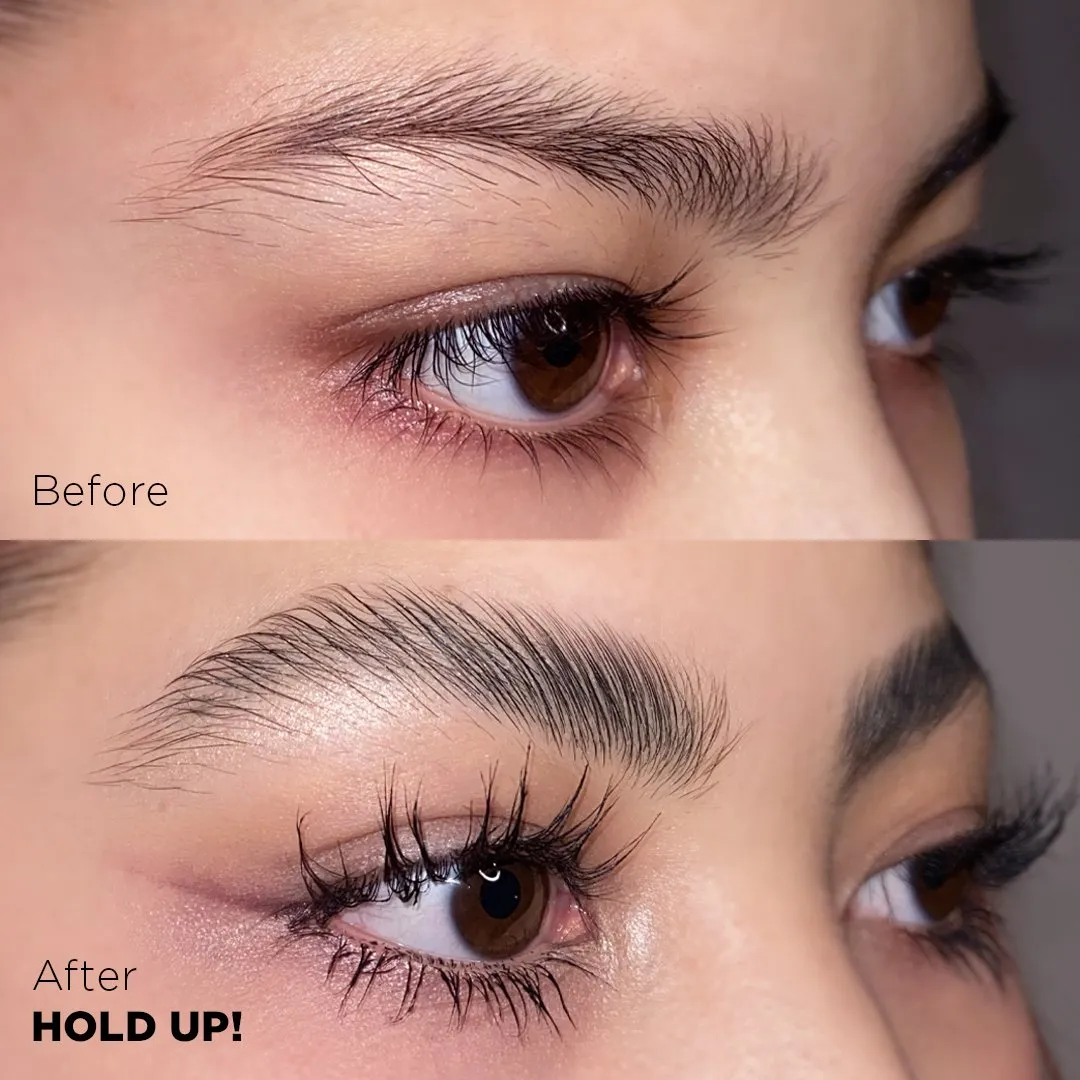 HOLD UP! Flexible Brow Wax   Dual Angled Brush