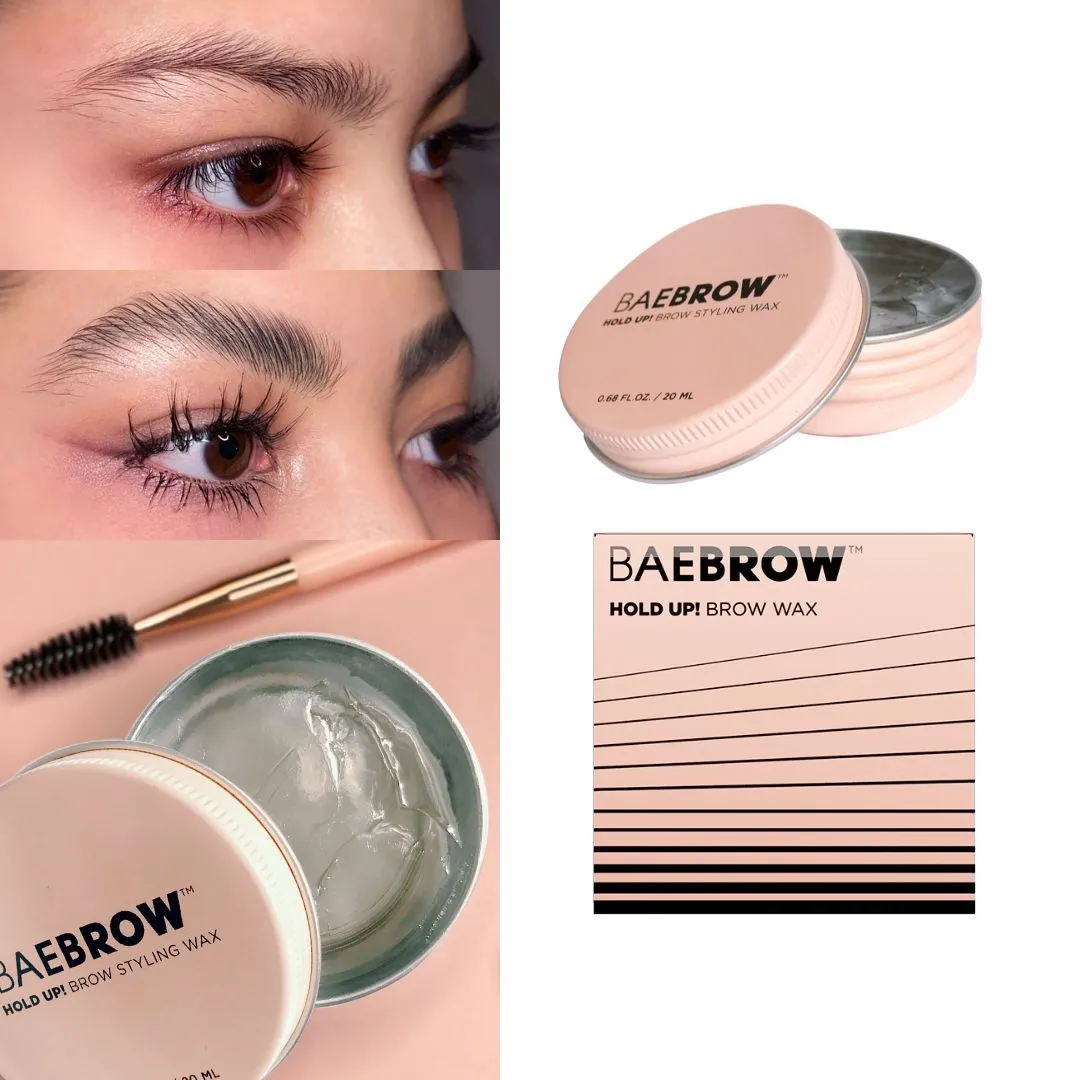 HOLD UP! Flexible Brow Wax   Dual Angled Brush