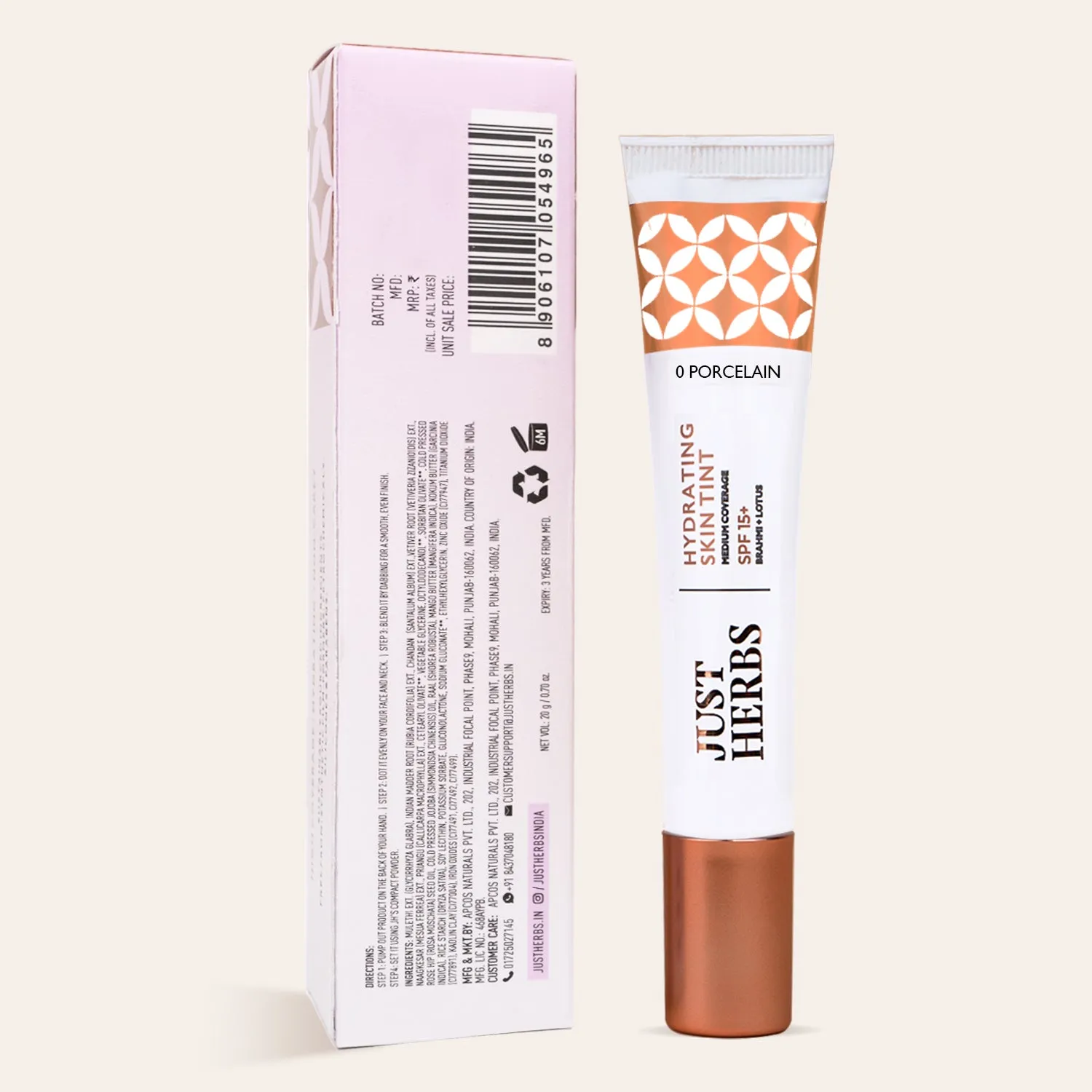 Hydrating Skin Tint with SPF 15  : 20 ml