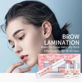 Iconsign Brow Lamination Kit – Eyebrow Perming, Lifting, Shaping & Tinting with Support Brushes for Fuller, Defined Brows at Home