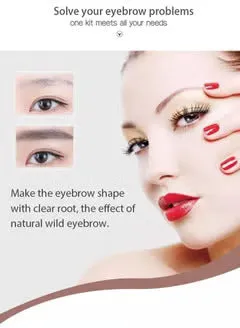 Iconsign Brow Lamination Kit – Eyebrow Perming, Lifting, Shaping & Tinting with Support Brushes for Fuller, Defined Brows at Home