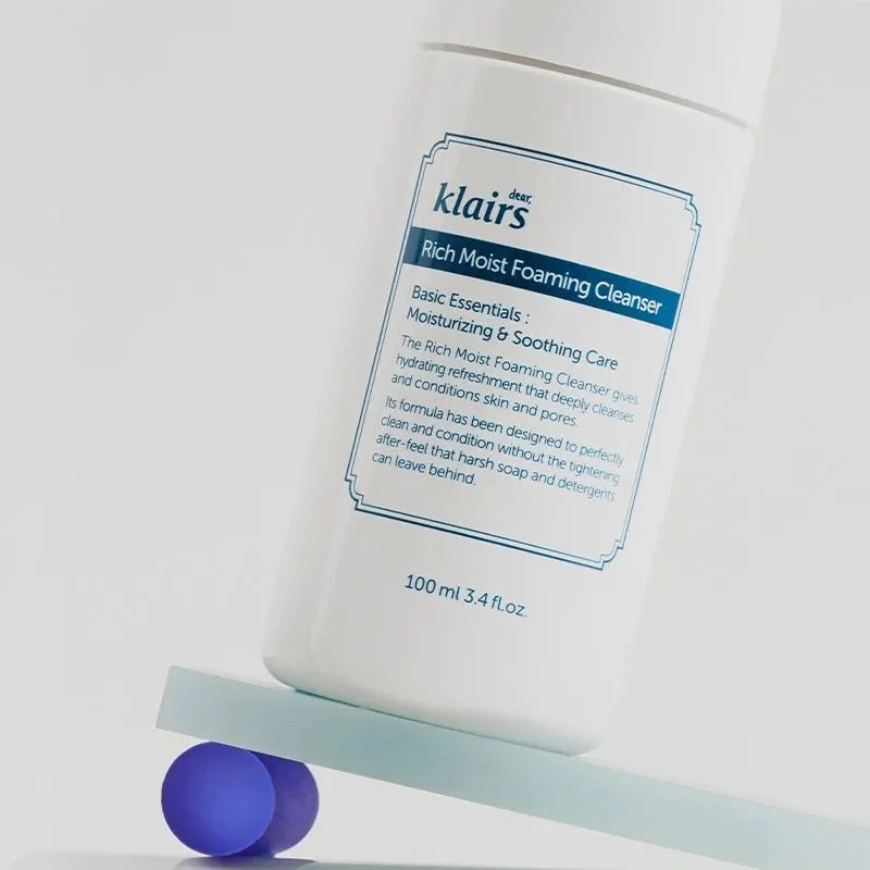Klairs Rich Moist Foaming Cleanser 100ml