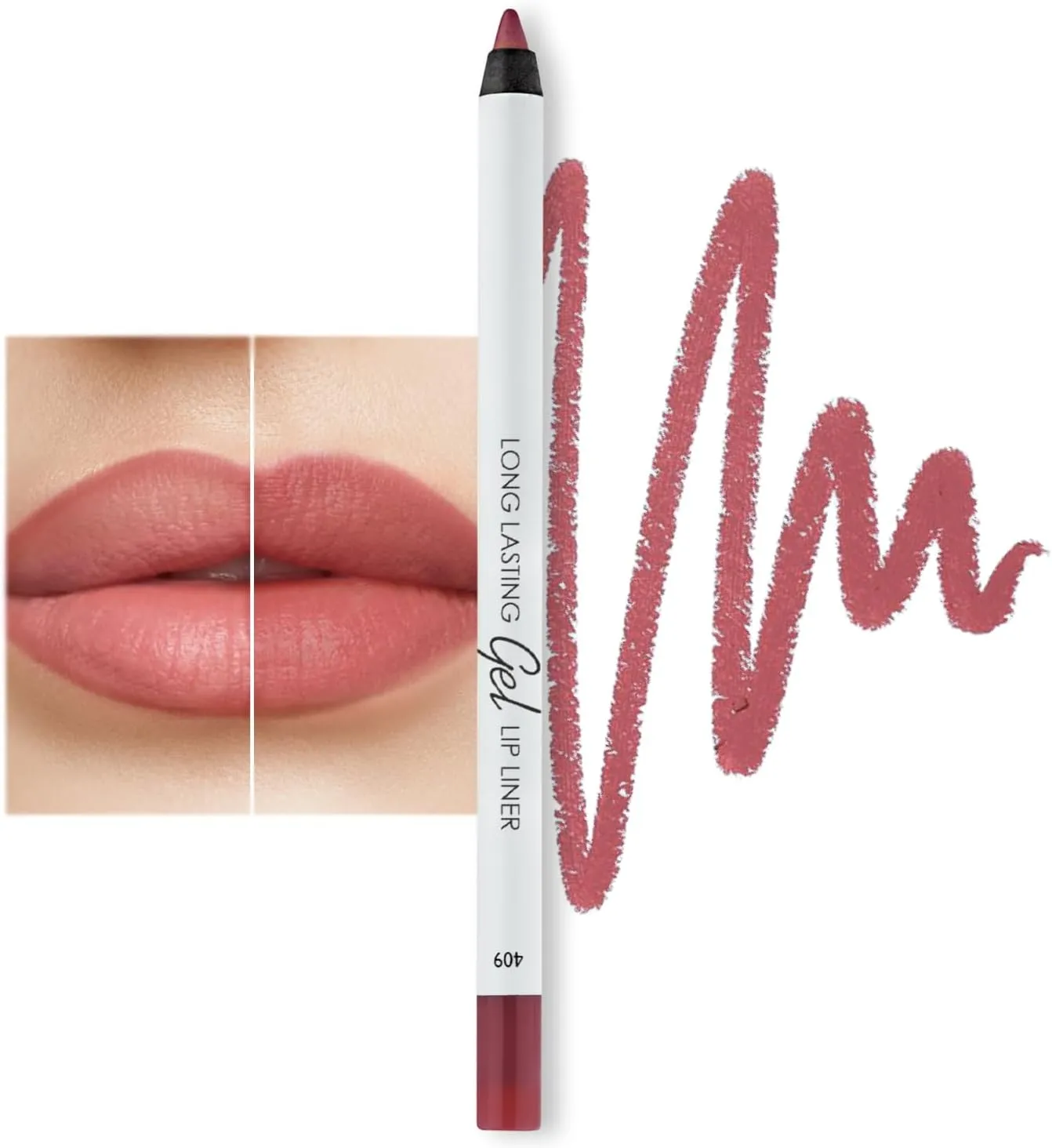 LAMEL Long lasting Gel Lip Liner 409 Caramel