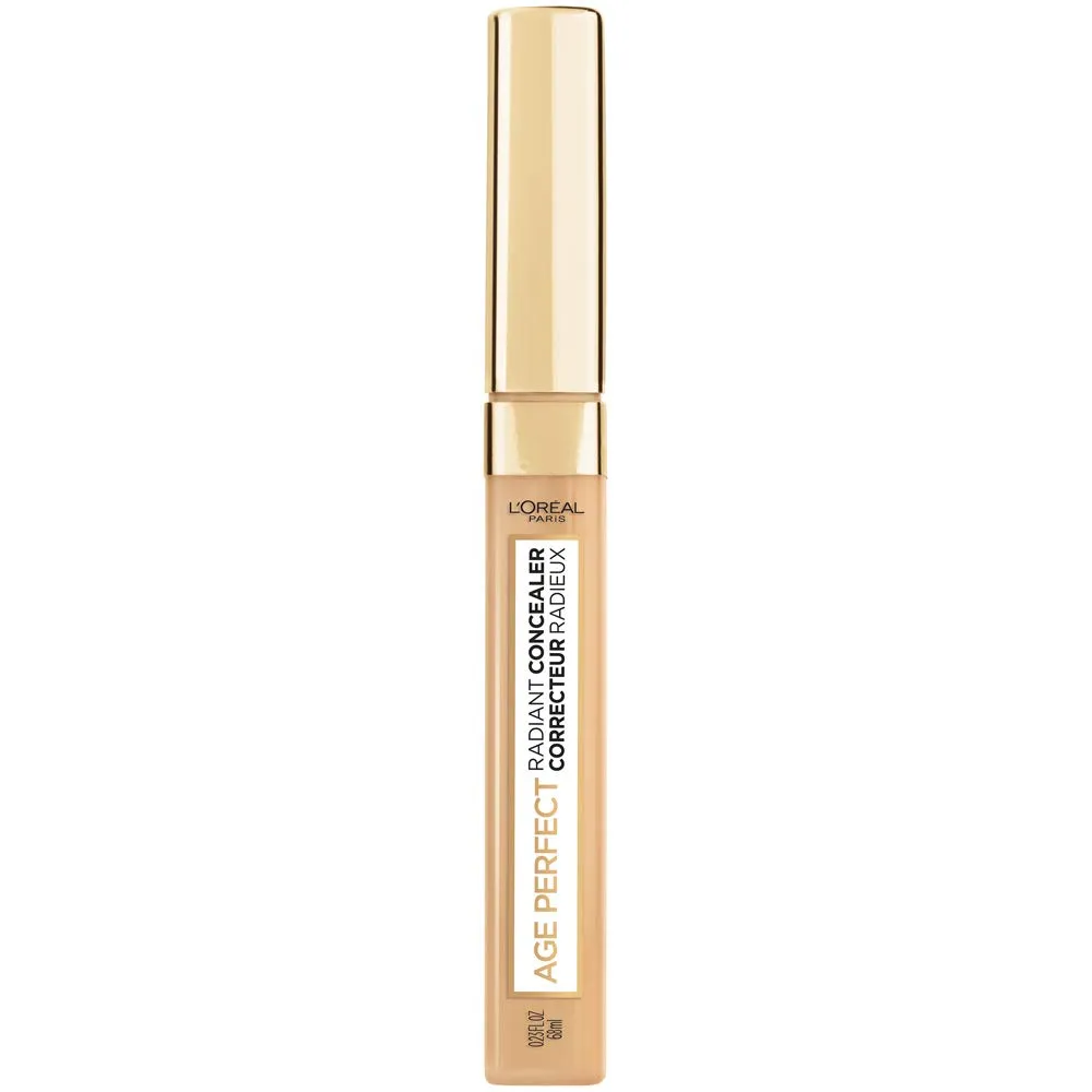 L'Oreal Paris Age Perfect Radiant Concealer with Hydrating Serum & Glycerin, Cream Beige