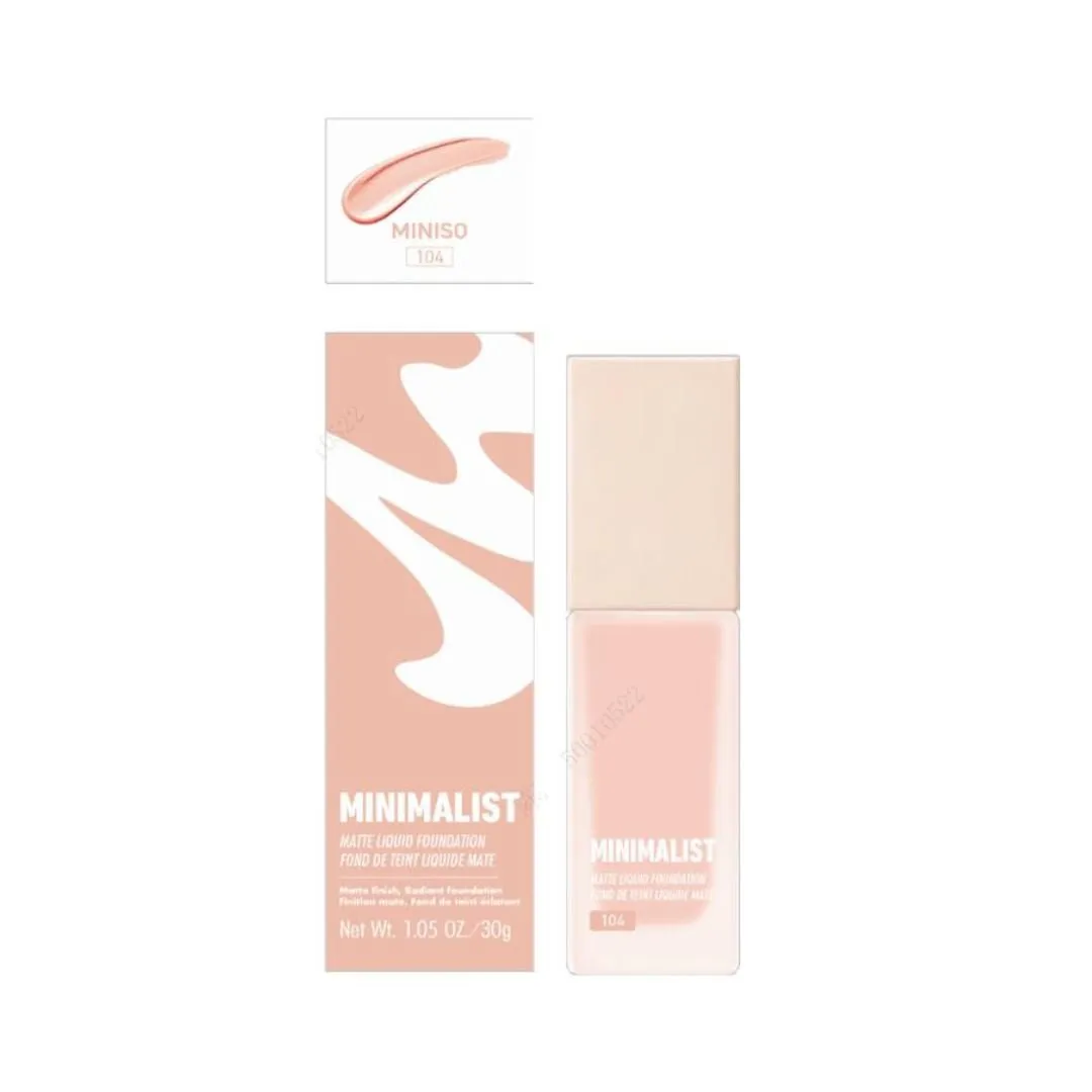 Minimalist Matte Liquid Foundation(104)