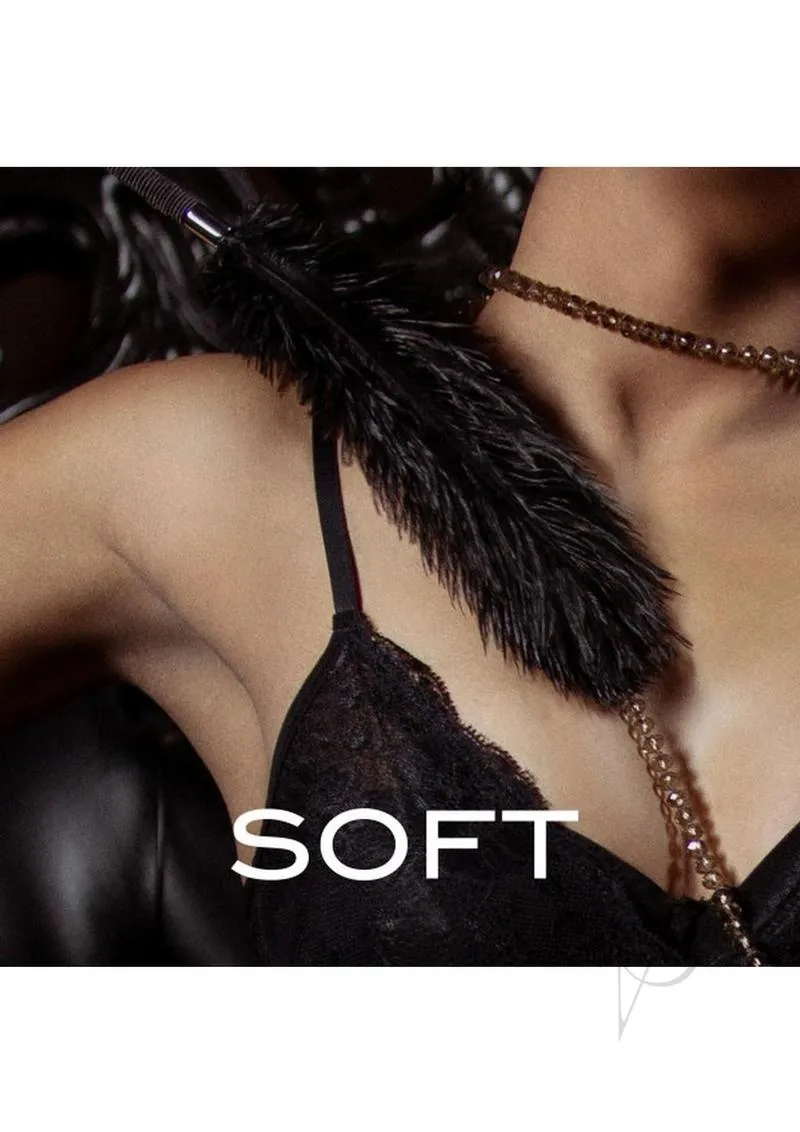Noir Soft Feather Tickler Black(disc)