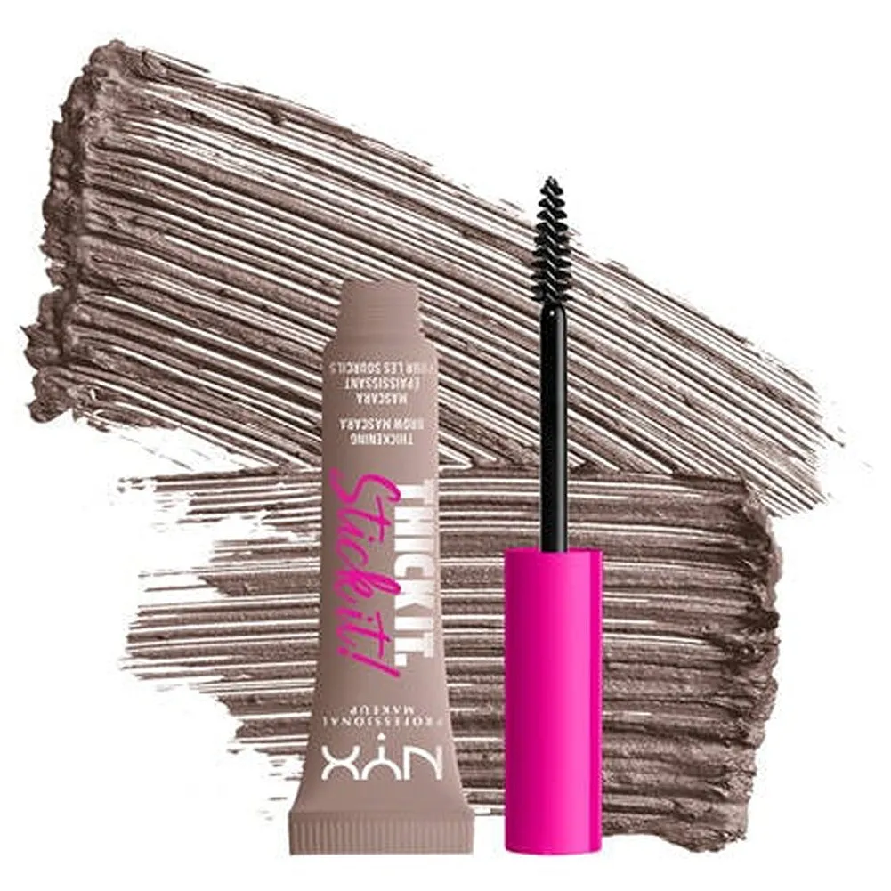 NYX PROFESSIONAL MAKEUP Thick It Stick It Thickening Brow Mascara, Eyebrow Gel