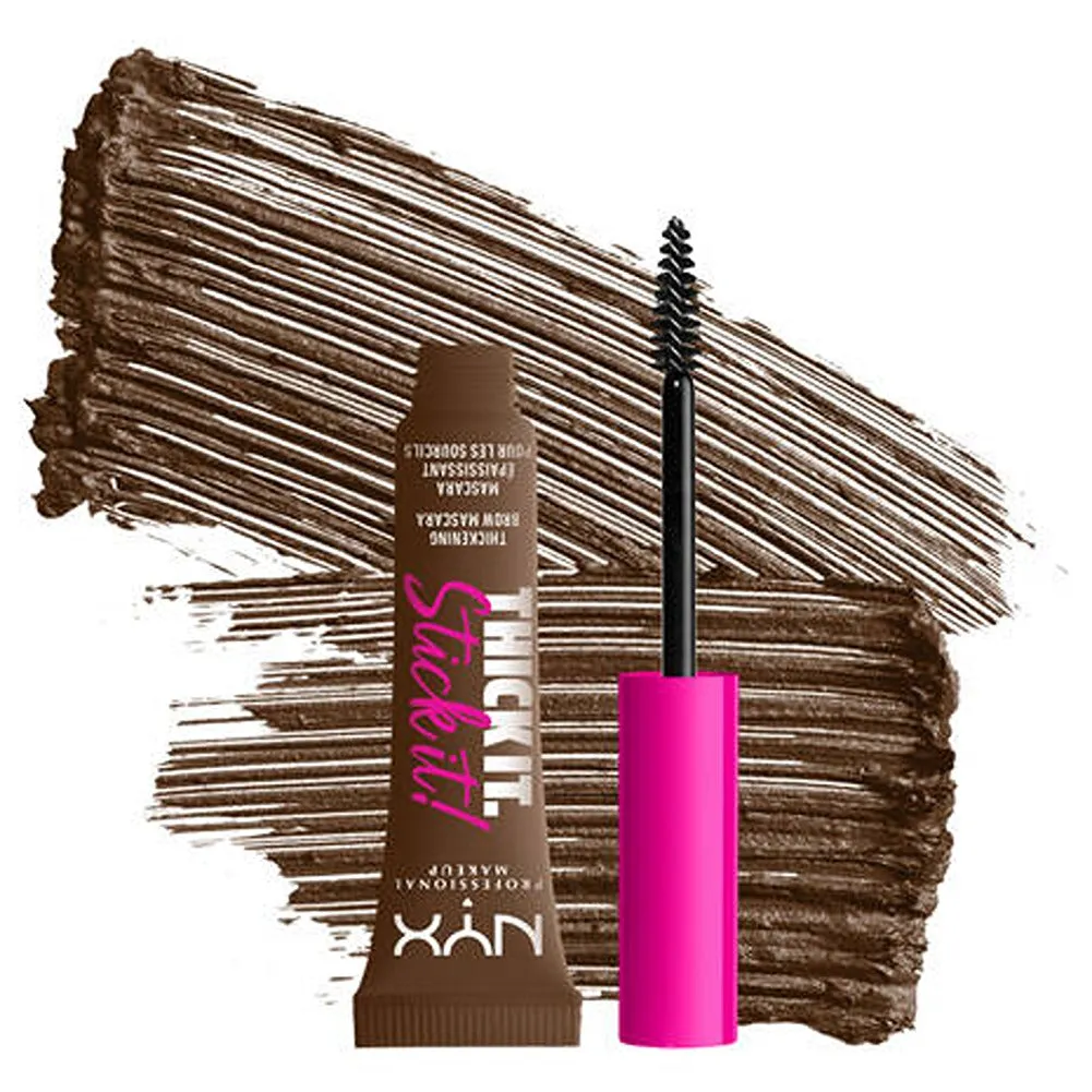 NYX PROFESSIONAL MAKEUP Thick It Stick It Thickening Brow Mascara, Eyebrow Gel