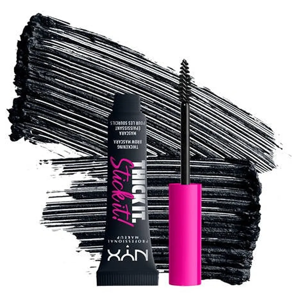NYX PROFESSIONAL MAKEUP Thick It Stick It Thickening Brow Mascara, Eyebrow Gel