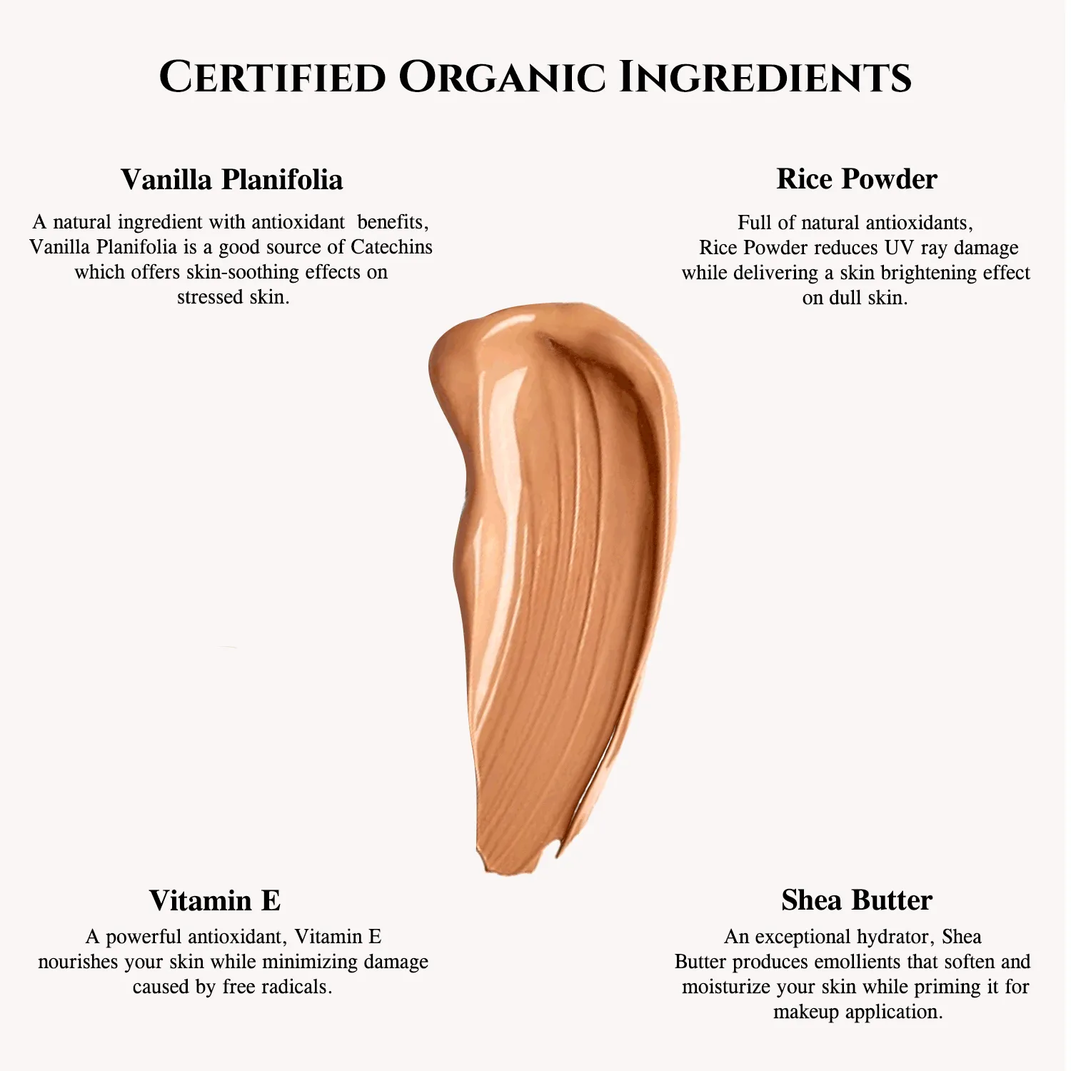 Organic & Vegan Bio Glow Foundation