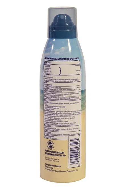 Panama Jack Continuous Spray Kids Sunscreen SPF 50