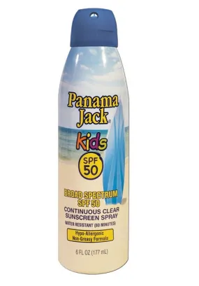Panama Jack Continuous Spray Kids Sunscreen SPF 50