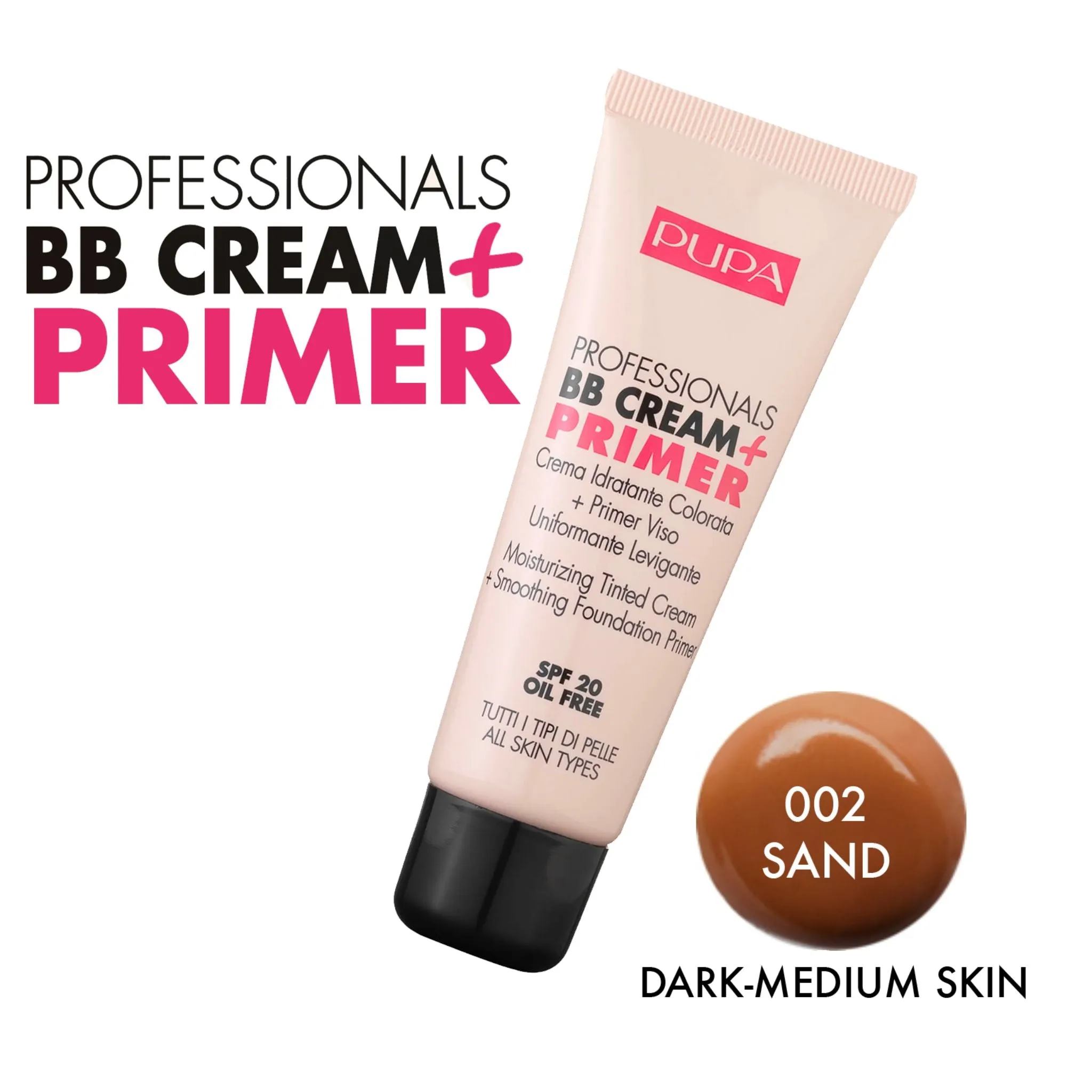 PUPA Milano Professional BB Cream   Primer 50ml #002 Sand