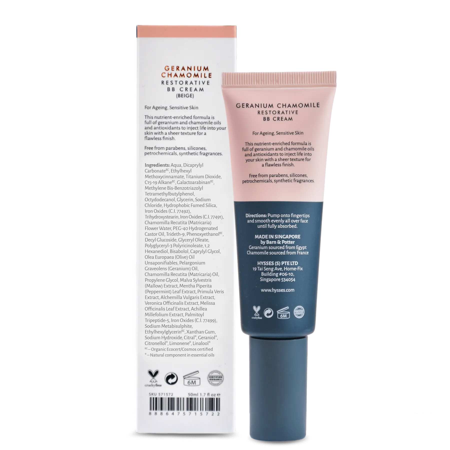 Restorative BB Cream Geranium Chamomile SPF20