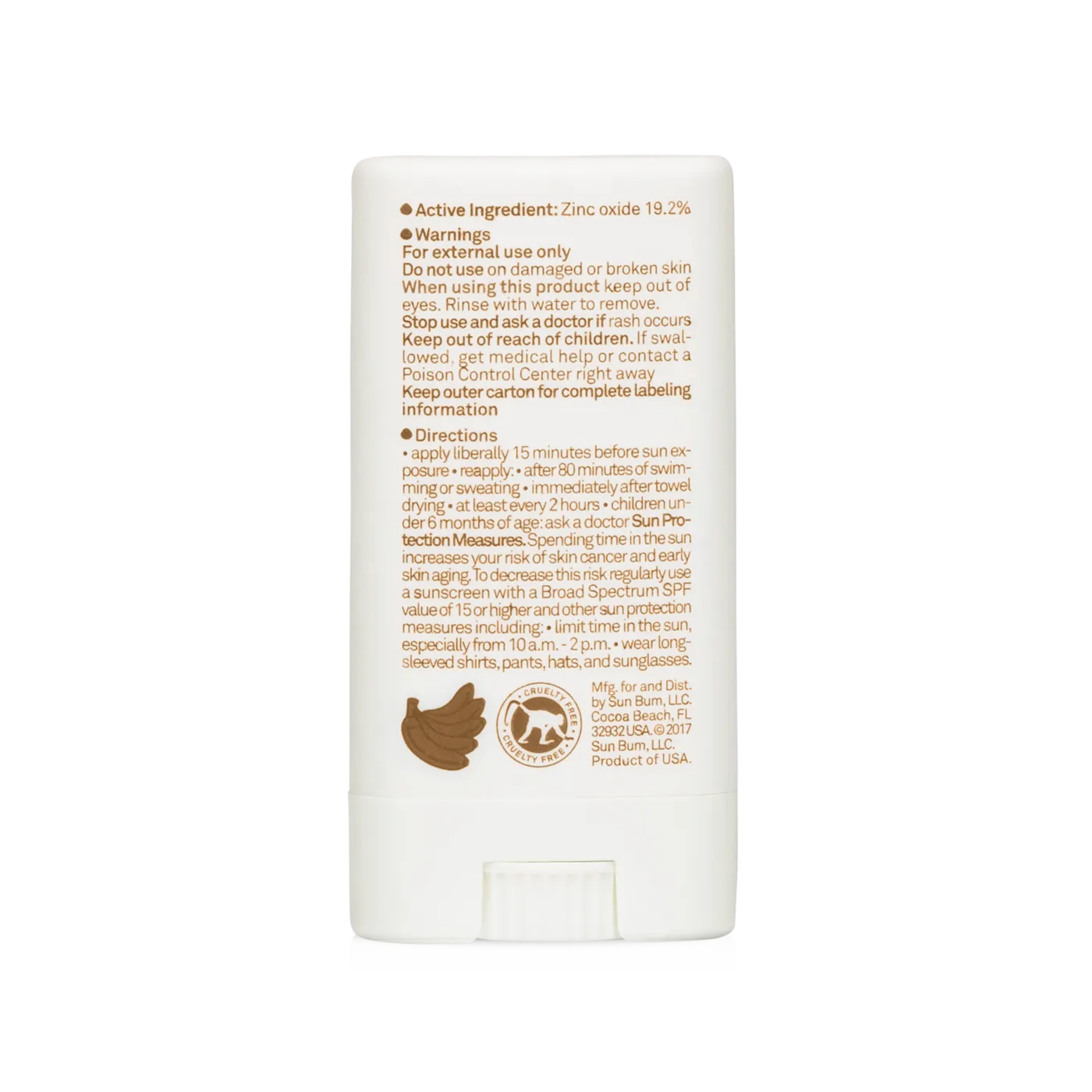 Sun Bum Mineral SPF 50 Sunscreen Face Stick