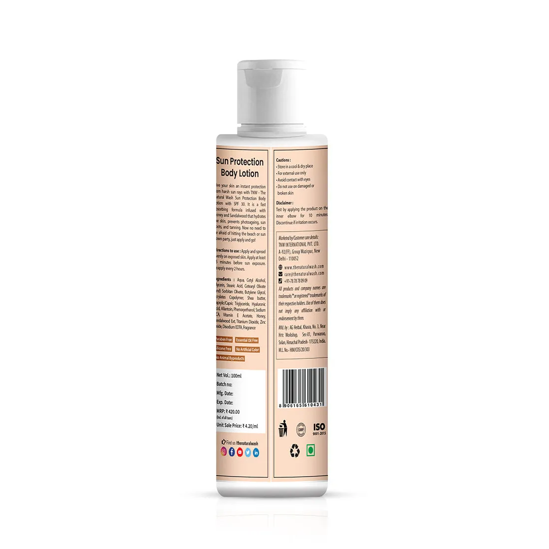 Sun Protection Body Lotion with SPF 30
